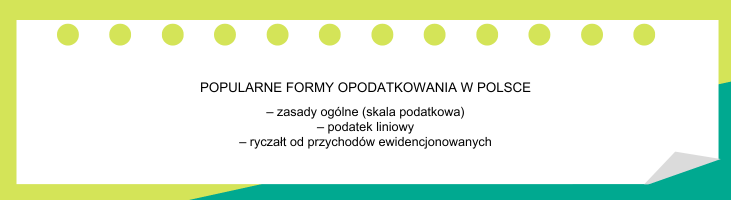 formy opodatkowania w Polsce